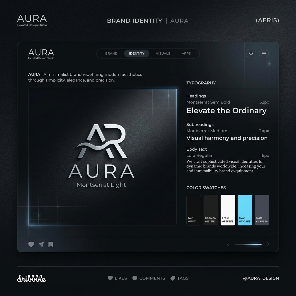 Brand System website concept preview